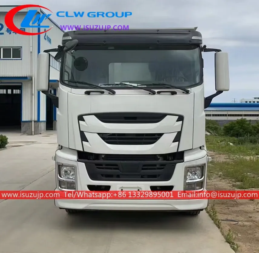 10 wheel ISUZU GIGA 20 to 24cbm dump garbage truck