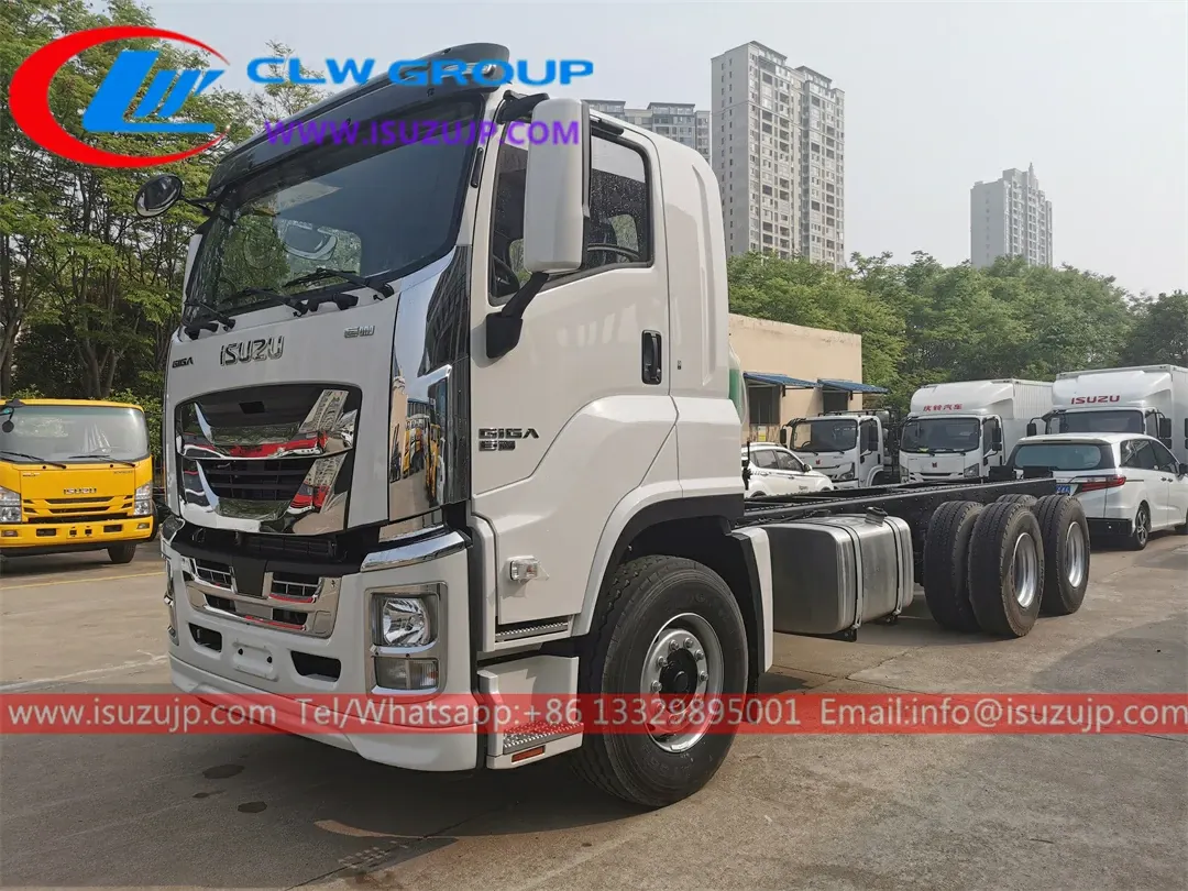 10 wheeler ISUZU GIGA 350hp 380hp 420hp 460hp 520hp heavy duty truck chassis