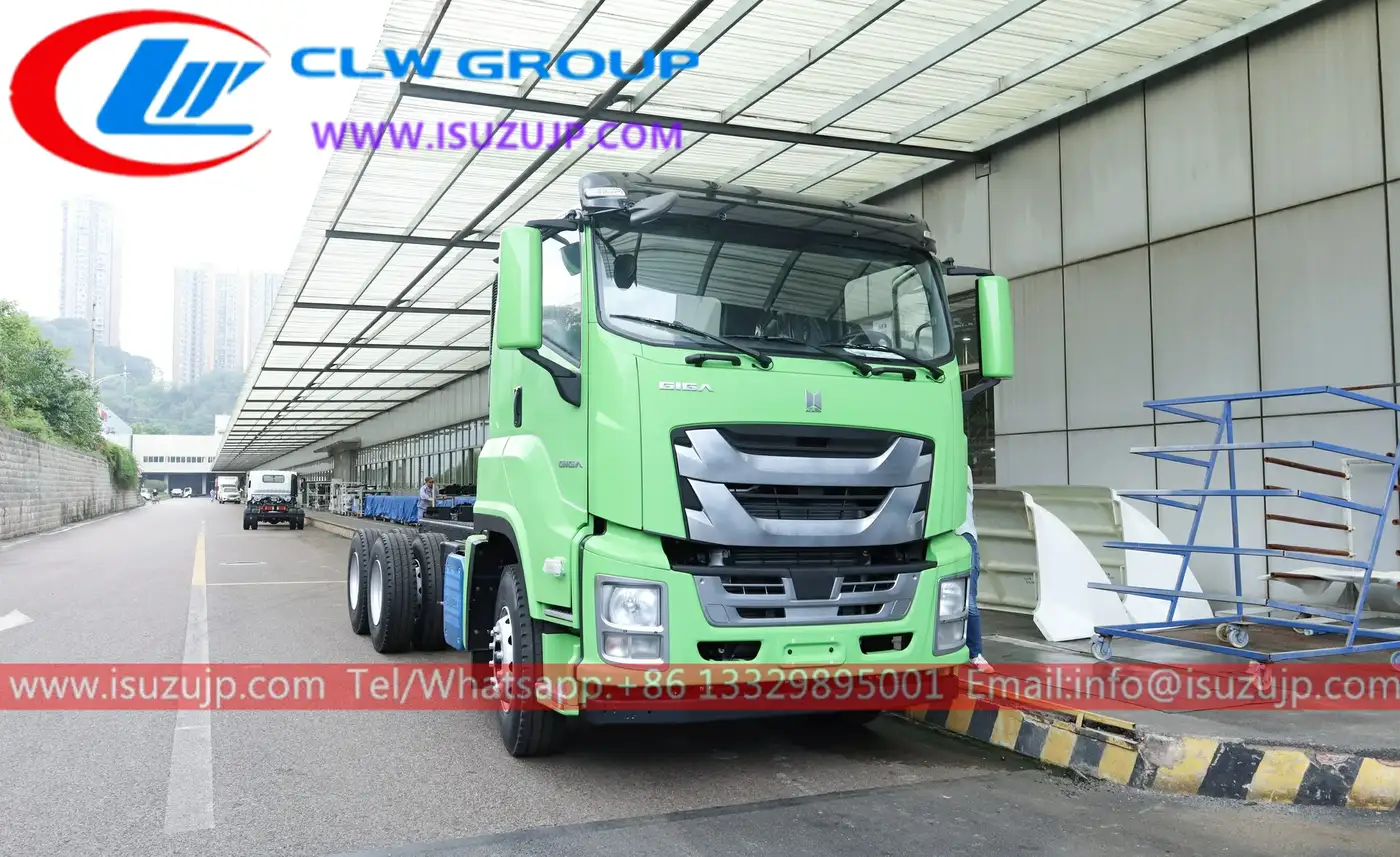 6×4 Qingling ISUZU GIGA VC61 300HP 20tons truck chassis