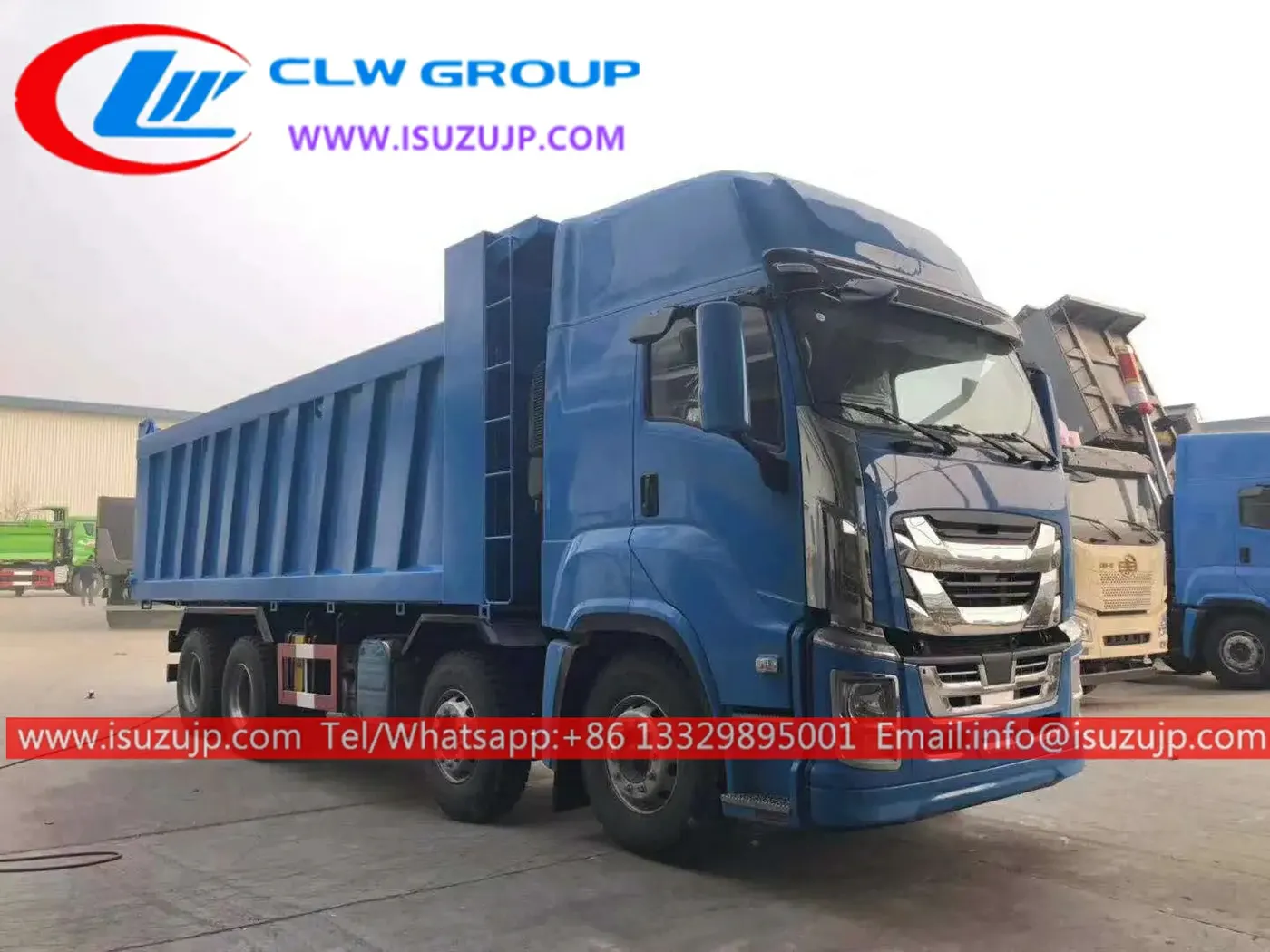 12 wheeler Isuzu GIGA forward tipper truck