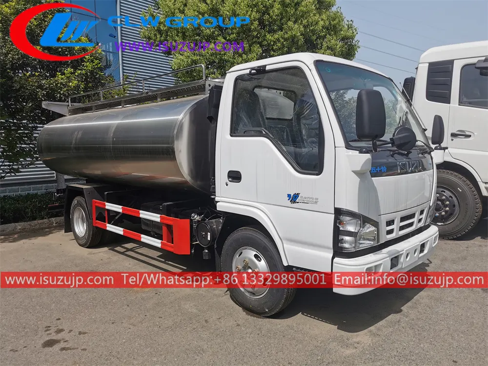2023 year ISUZU 120HP mini milk transportation truck for sale Uganda