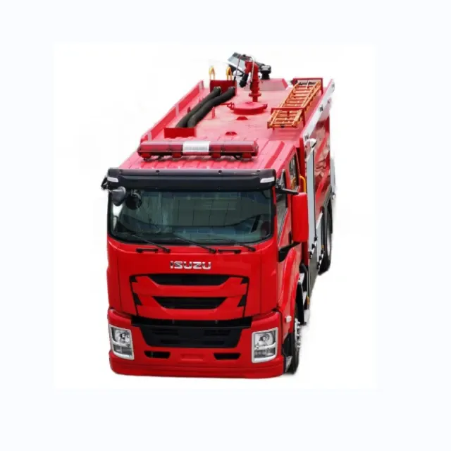 4X2 ISUZU GIGA 8000liters water tank fire truck