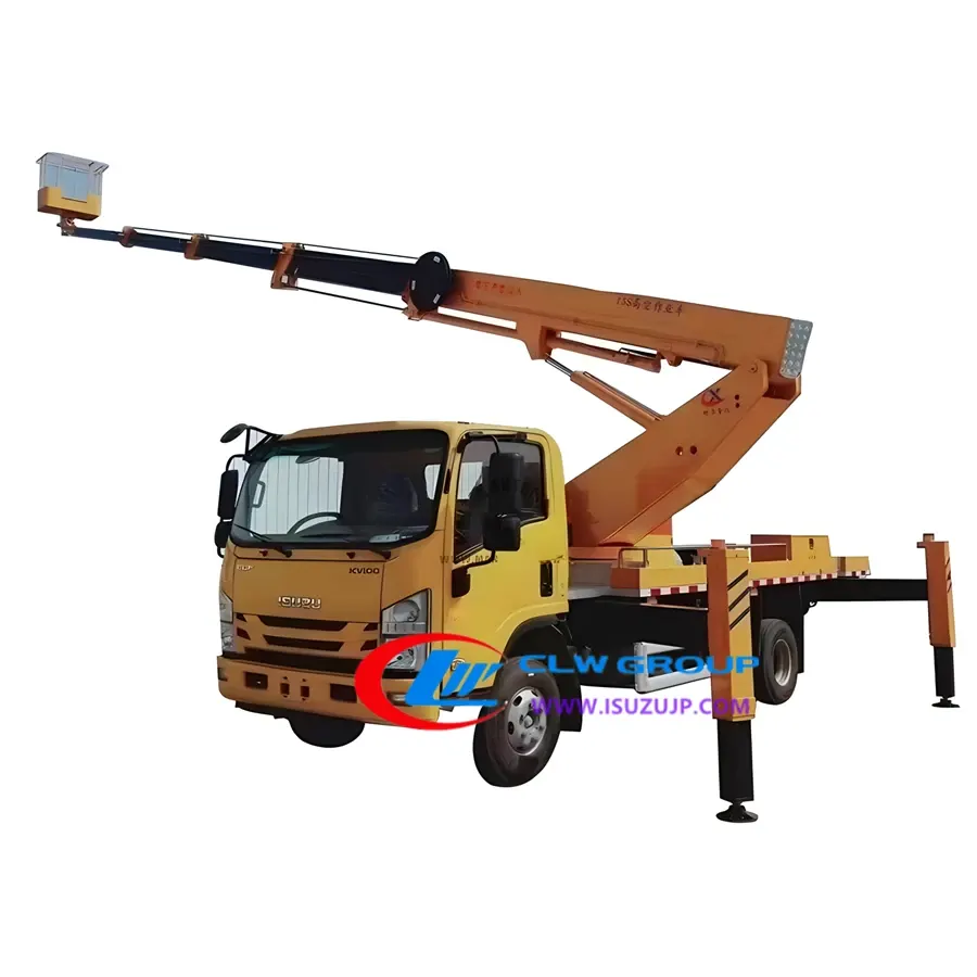 ISUZU aerial platform truck