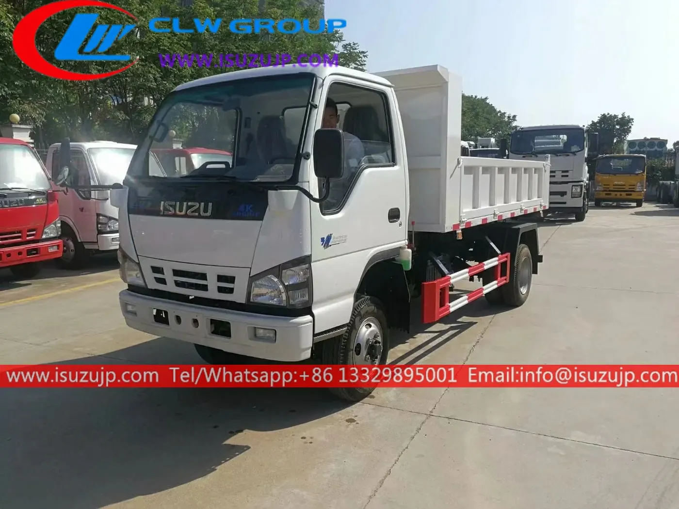 4×4 Isuzu 5 ton dump truck for sale