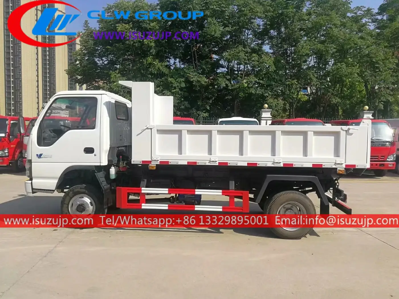 4×4 Isuzu 5 ton dump truck for sale
