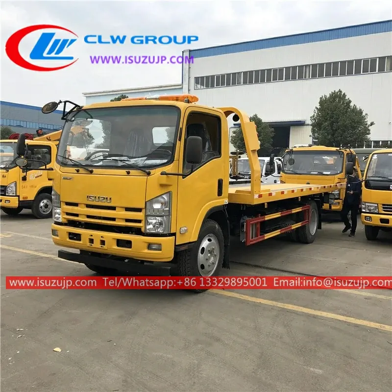 4×4 ISUZU Off road recovery wrecker tow truck