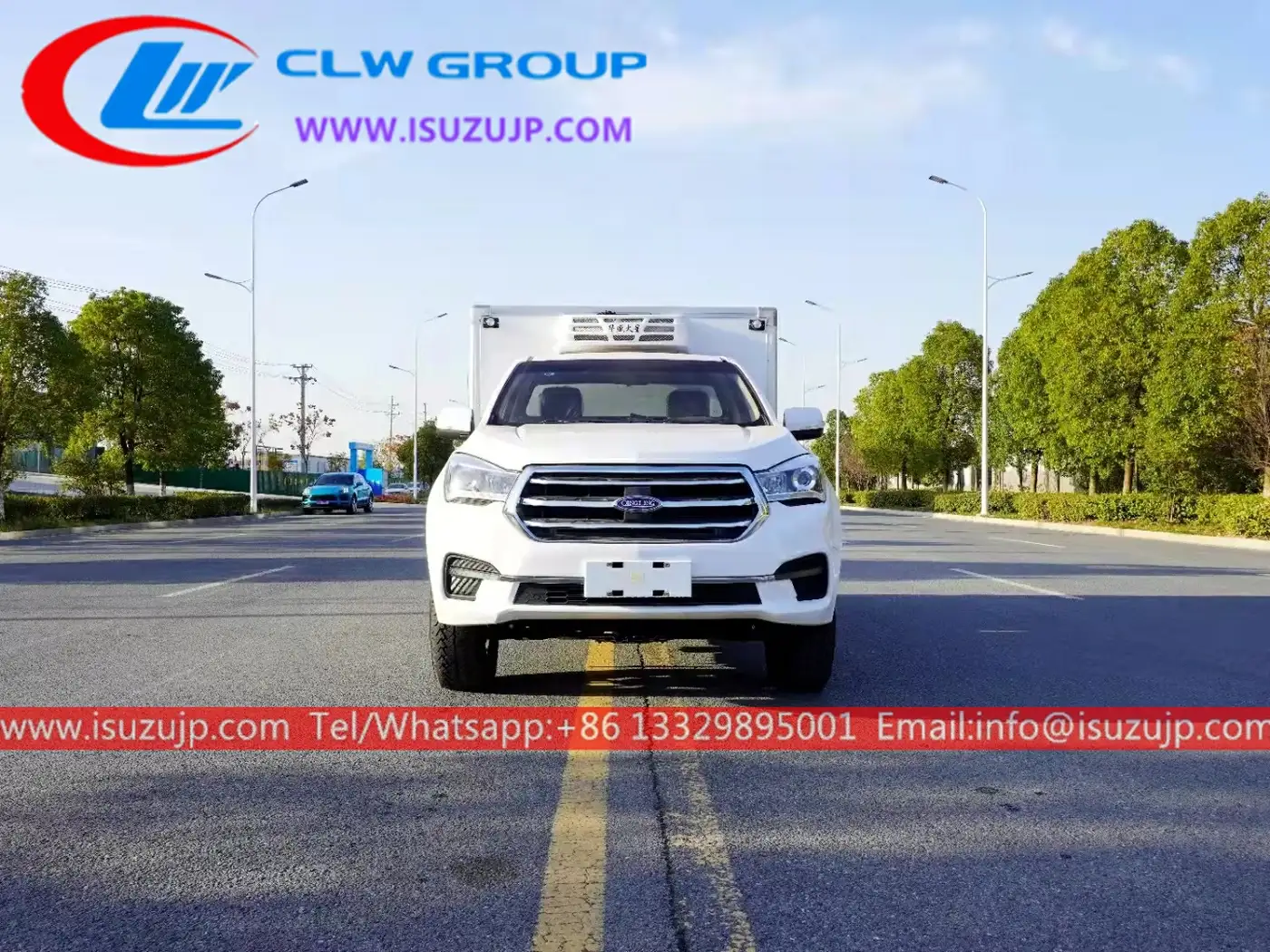 4WD Isuzu Taga refrigerated pickup truck