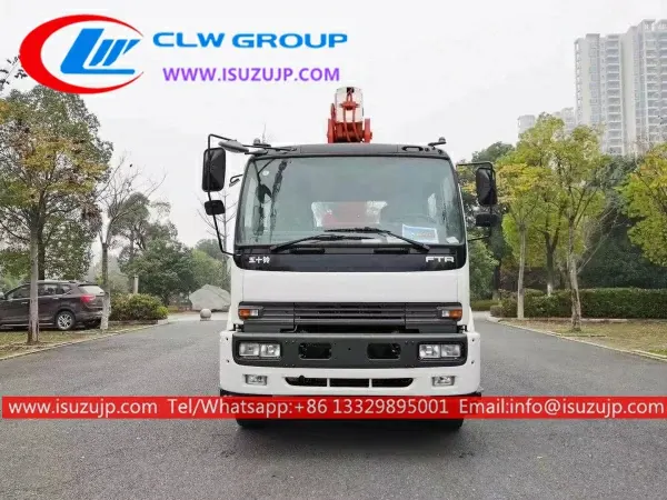 6×4 ISUZU 24 meters heavy duty aerial truck for sale