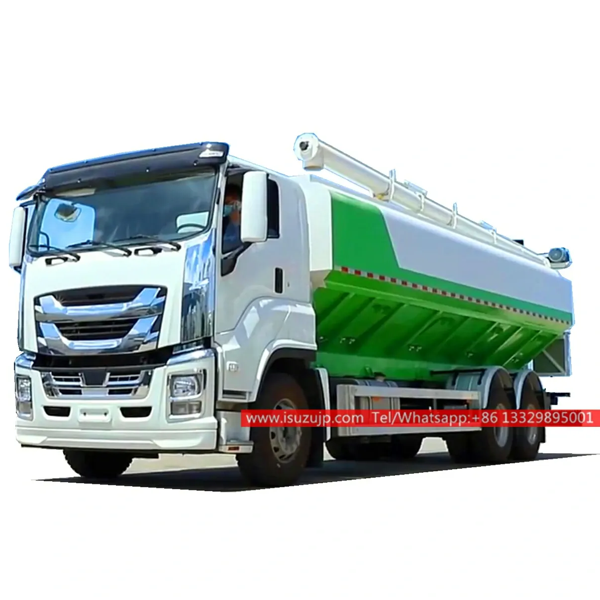 6×4 Isuzu Giga 15 ton animal feed truck