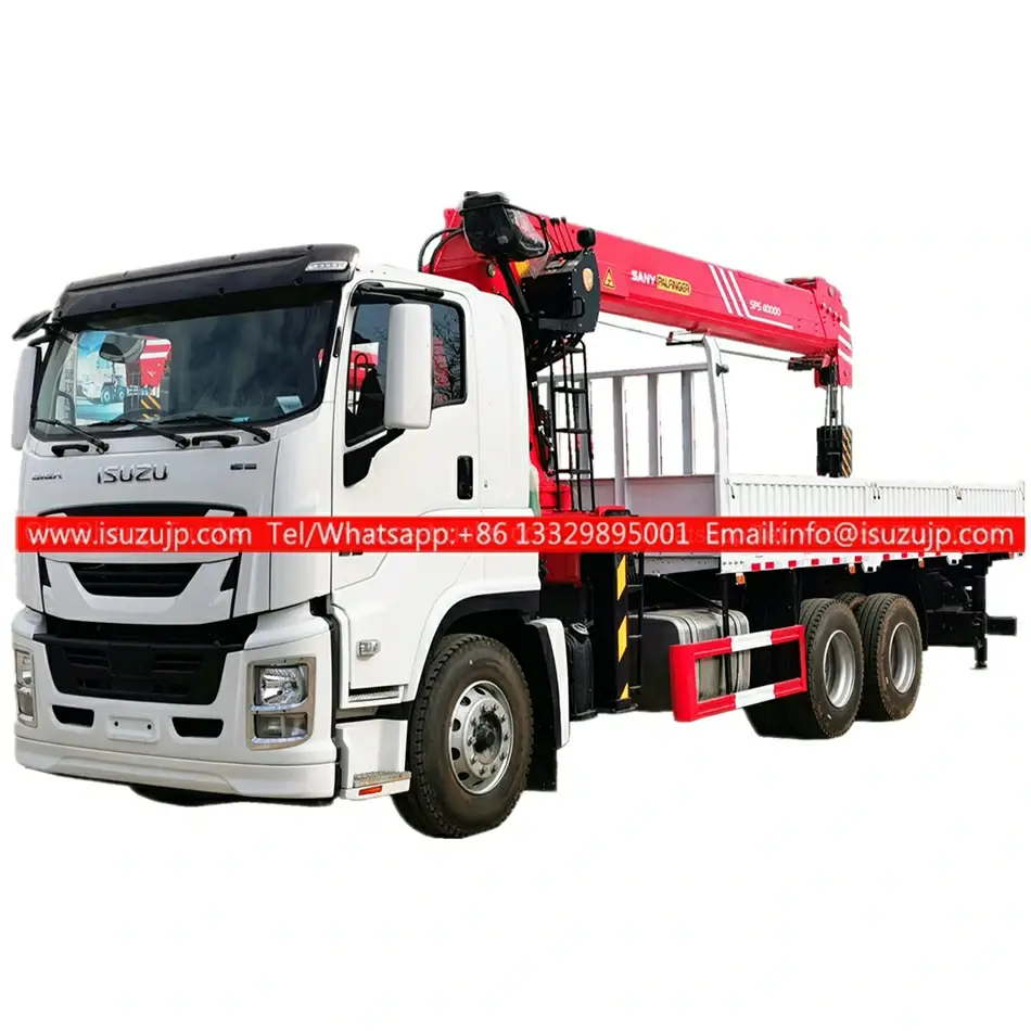 6×4 ISUZU GIGA 16 ton palfinger truck mounted crane