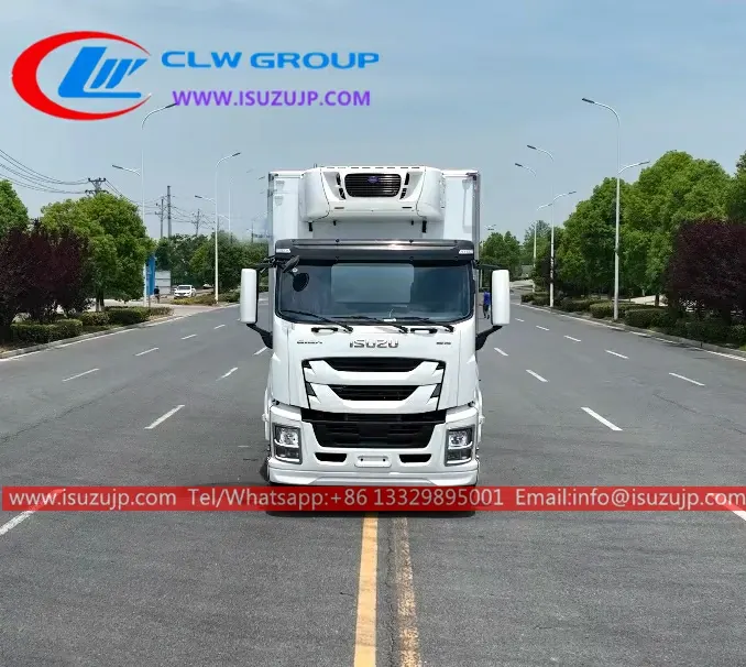 6×4 ISUZU GIGA 20-25tons refrigerated van for sale philippines