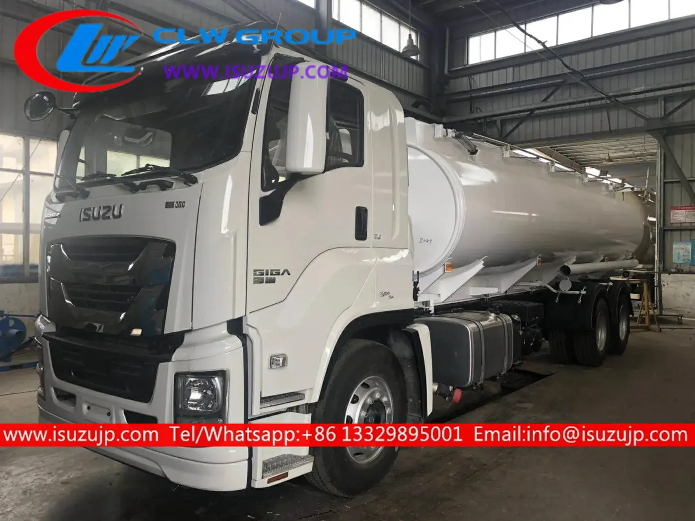 6×4 ISUZU GIGA 20000L fuel transport diesel tanker truck