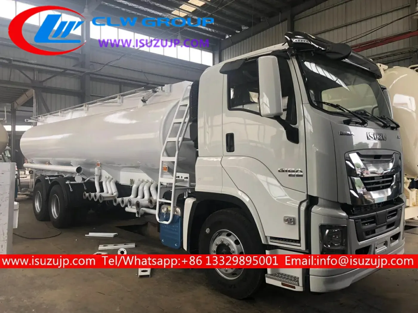 6×4 ISUZU GIGA 20000L fuel transport diesel tanker truck