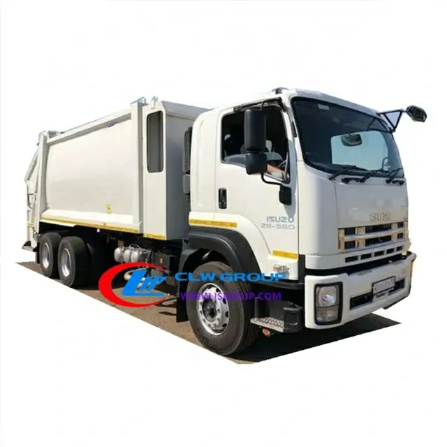 6×4 ISUZU GIGA 20cbm trash collection compacting garbage truck