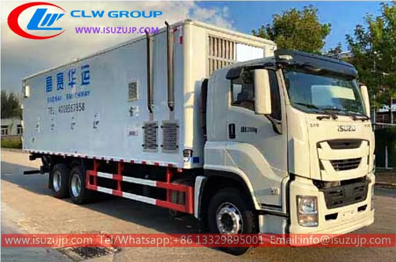 ISUZU GIGA 30ft day old chicks vehicle for sale