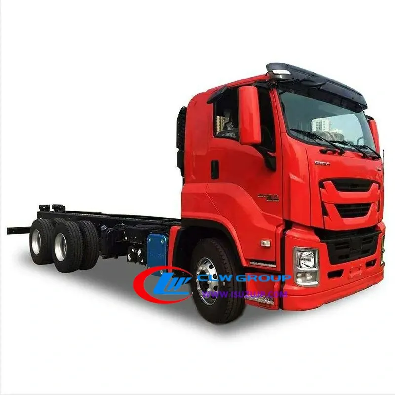 6×4 Qingling ISUZU GIGA VC61 300HP 20tons truck chassis
