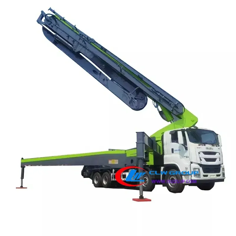 8×4 Isuzu GIGA 62meters concrete pump truck for sale