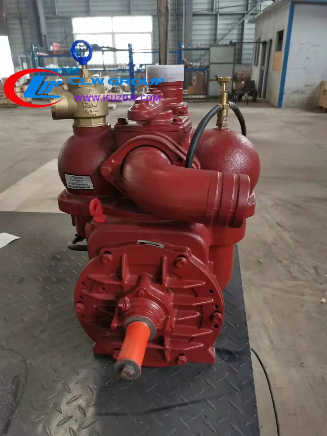 Mec 6500 vacuum pump for 7m3 sewer tanker