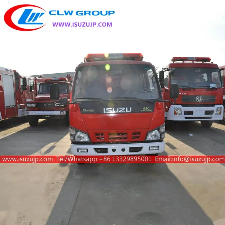 ISUZU 1000 gallon mini fire engine