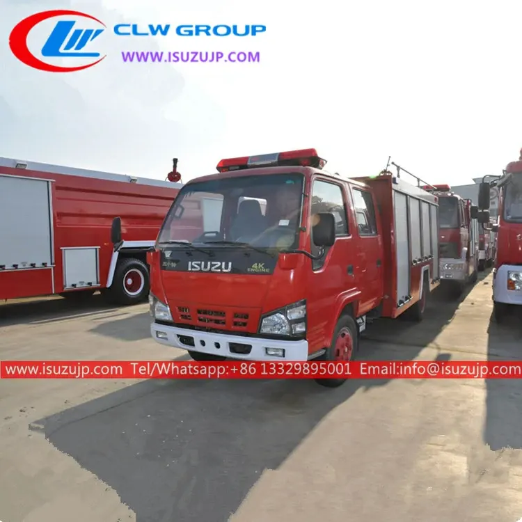 ISUZU 1000 gallon mini fire engine