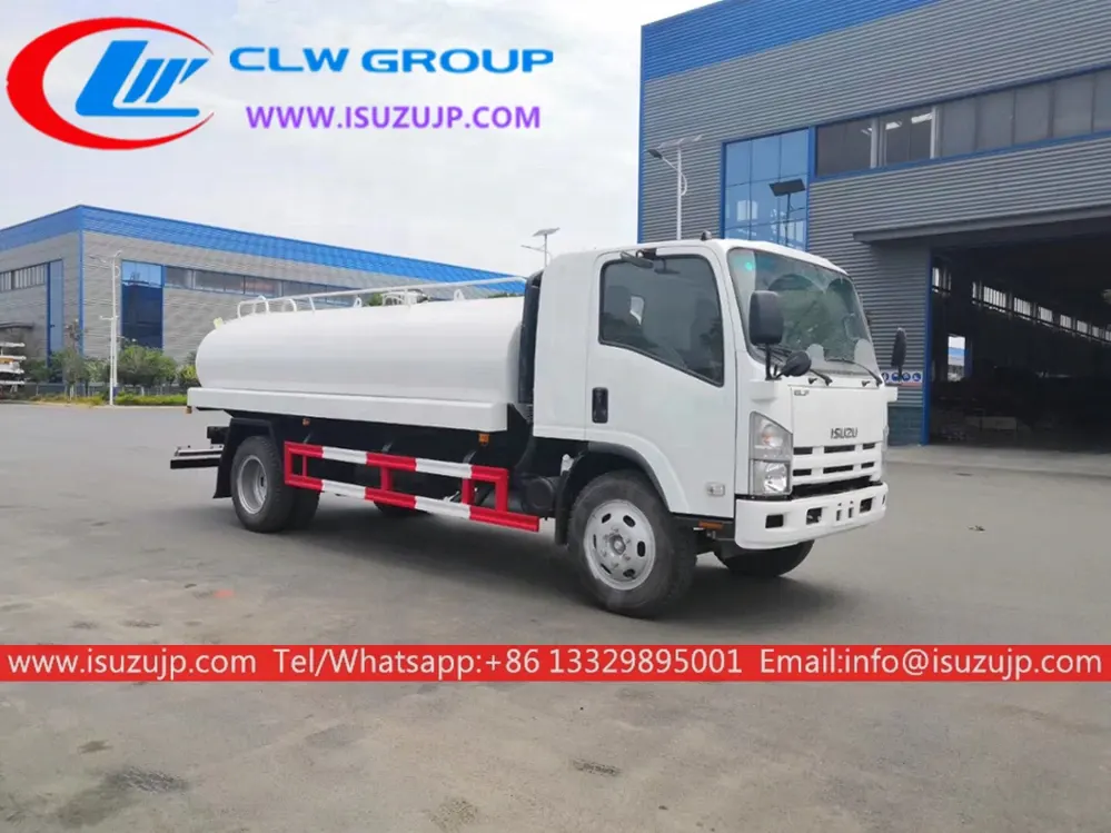 ISUZU NQR 2500 gallon stainless steel water tanker