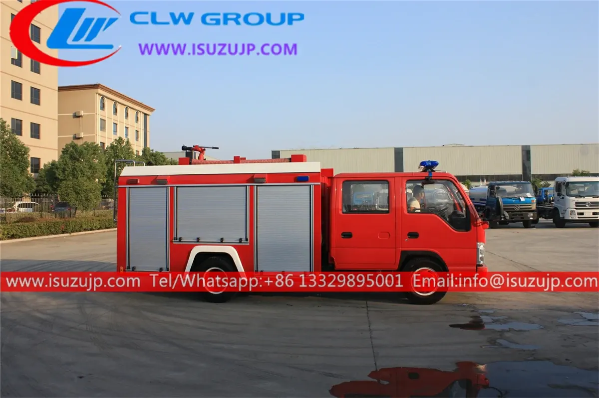 ISUZU 100P fire fighting vehicle manufacturers