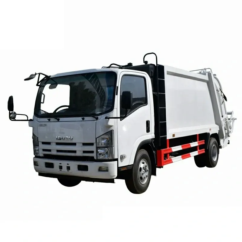 ISUZU NPR 10m3 garbage collection trash compactor truck