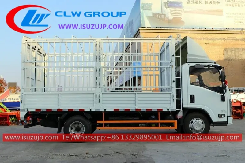 Isuzu EC7 5 ton stake bed truck