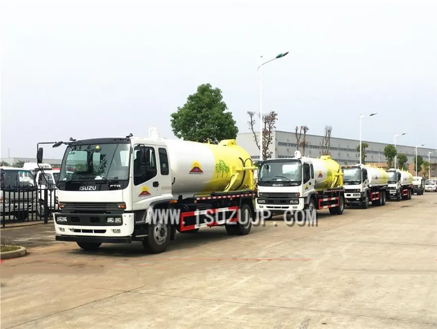 ISUZU 10 Ton Sewage Suction Truck