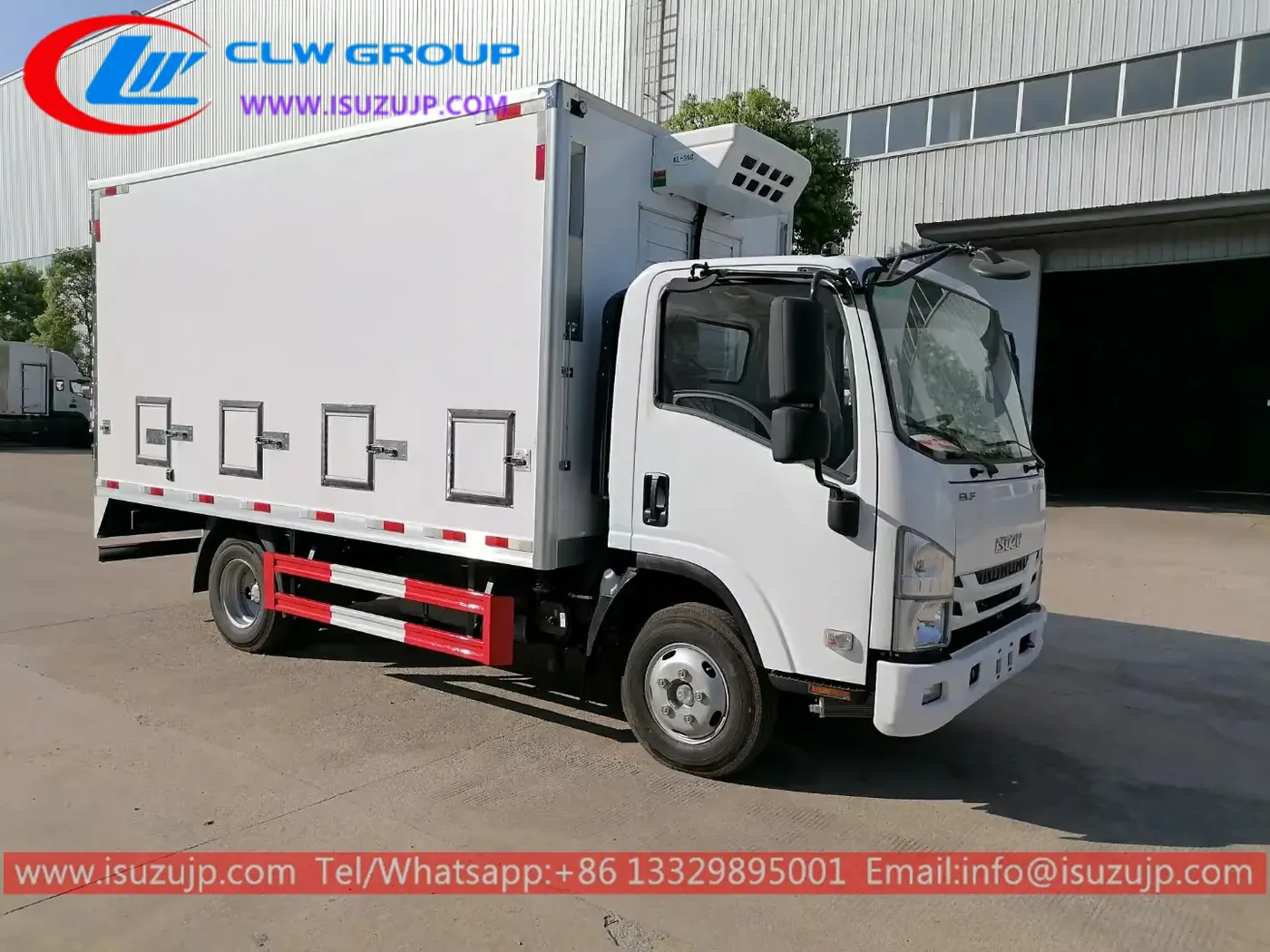 ISUZU 4m box chicks transport trucks for sale