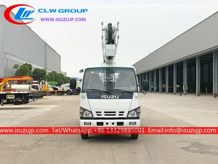 ISUZU Double cabin 18m aerial lift truck