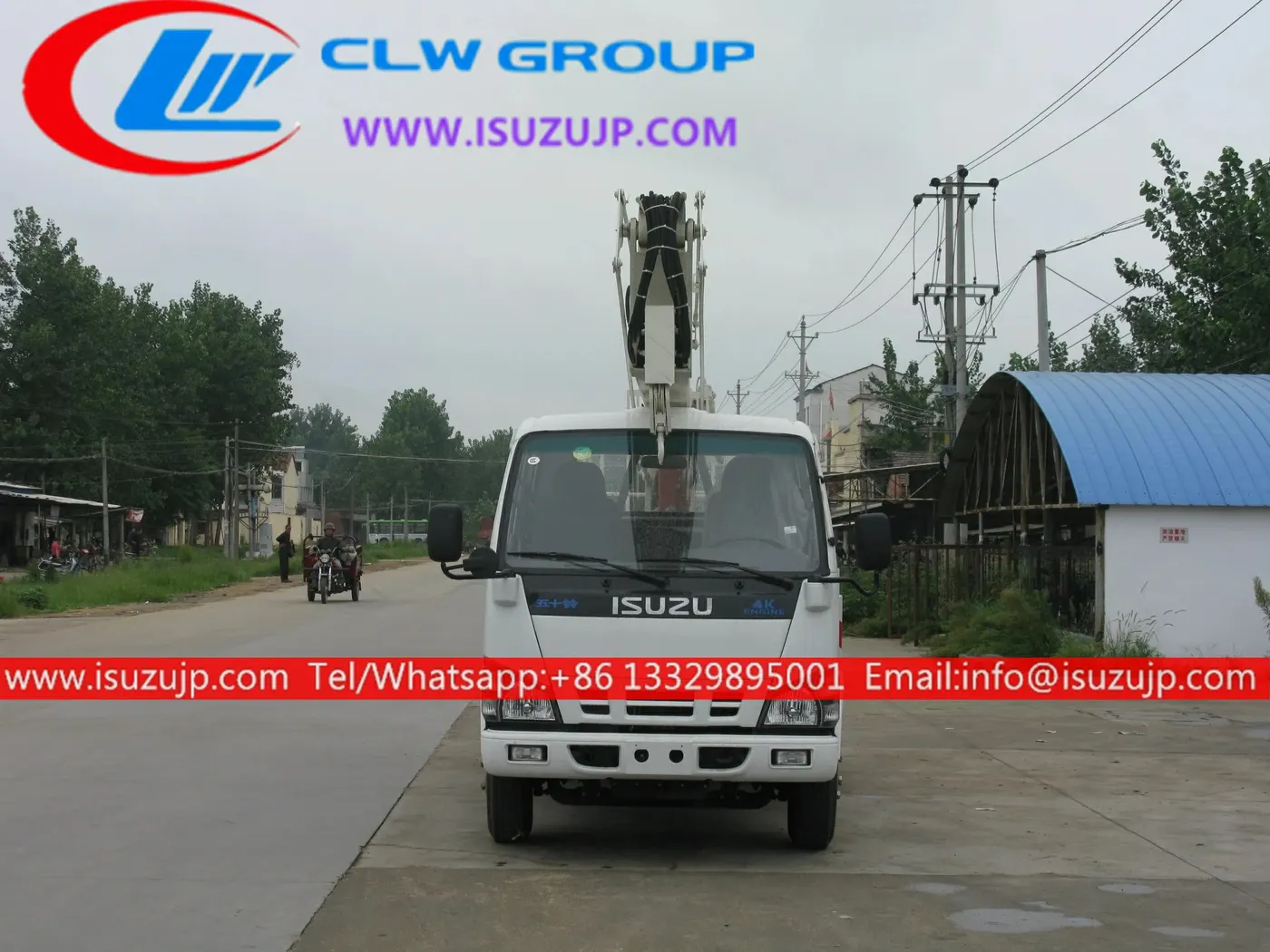 ISUZU 14m truck mounted aerial work platform