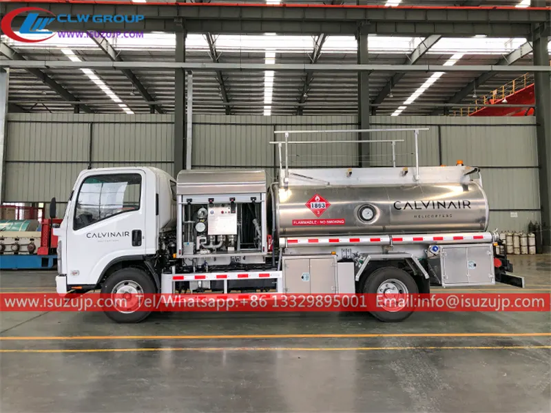 ISUZU ELF 6000liters aircraft refueling trucks
