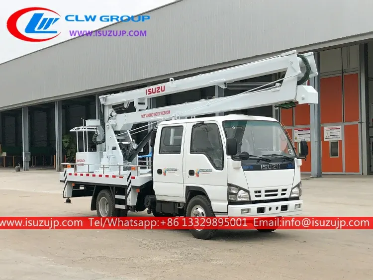 ISUZU Double cabin 18m aerial lift truck