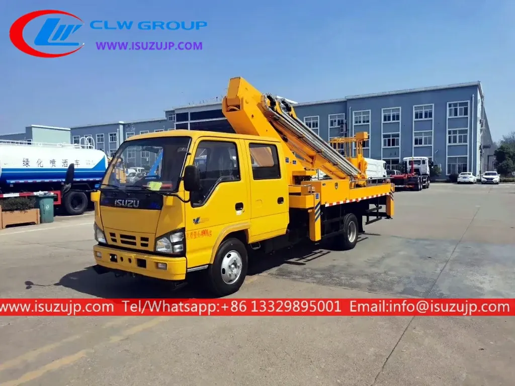 ISUZU 16m aerial bucket truck for sale