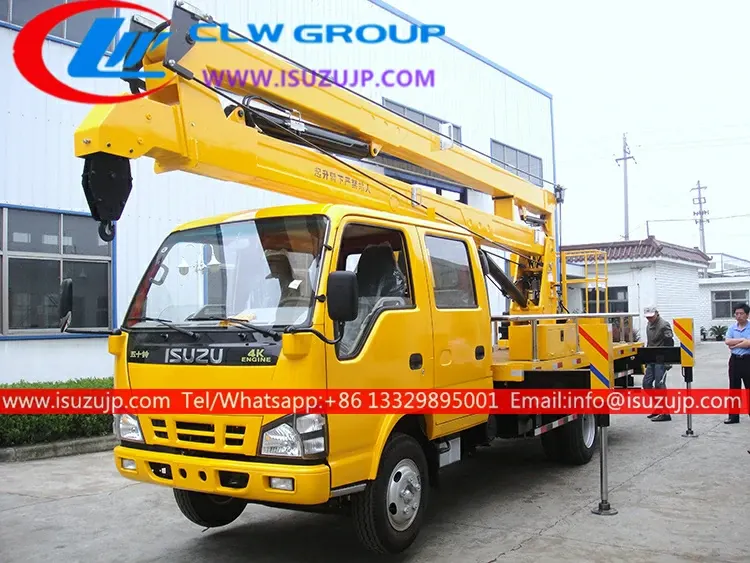 ISUZU 18m aerial work platform truck