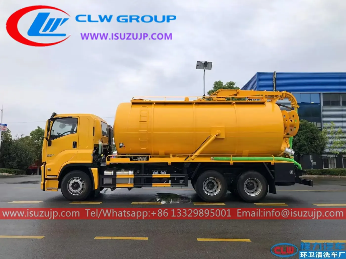 Isuzu 20000liters jet vac tanker for sale Philippines