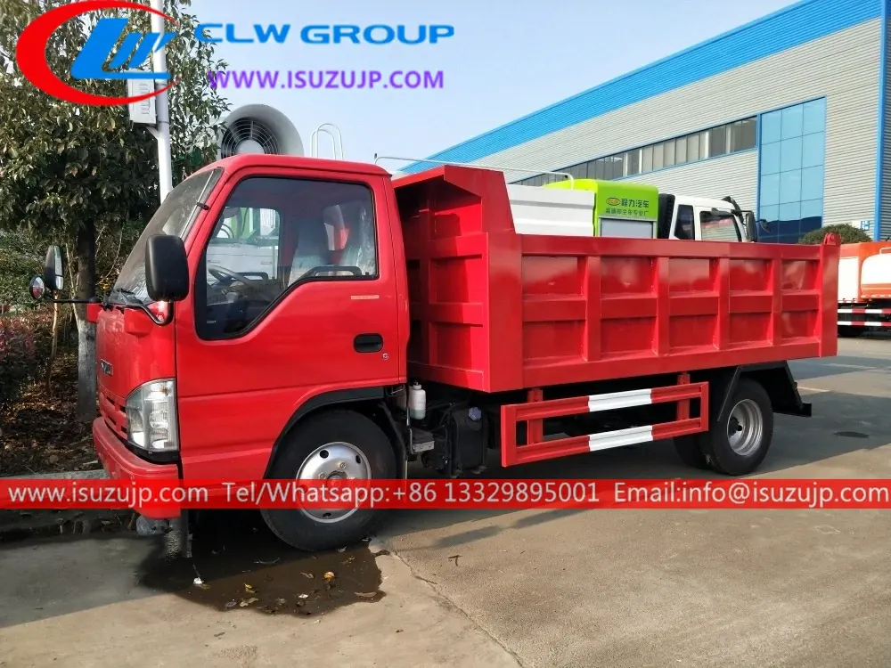 Isuzu 3 ton mini tipper trucks