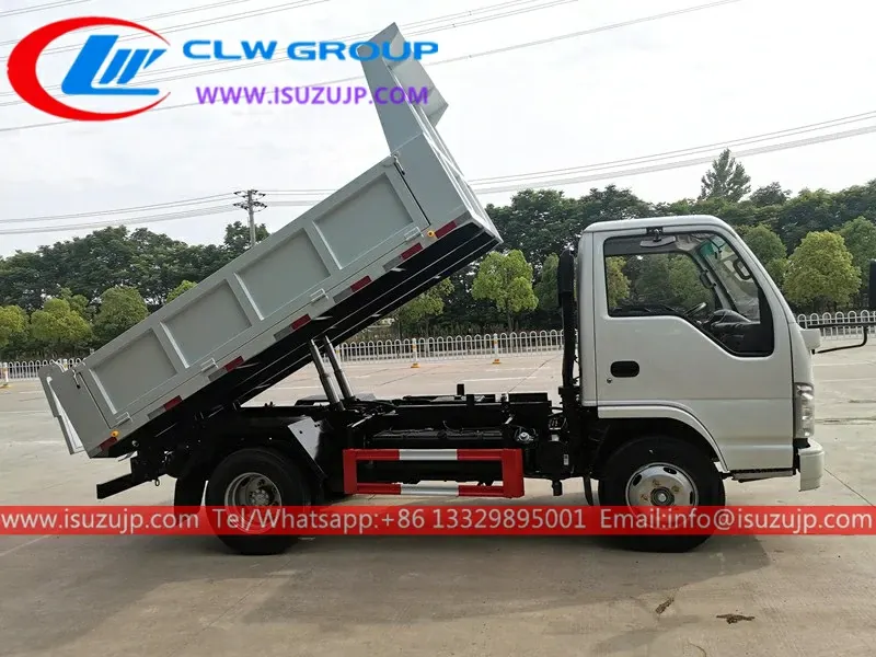 Isuzu NHR 3cbm construction dump truck