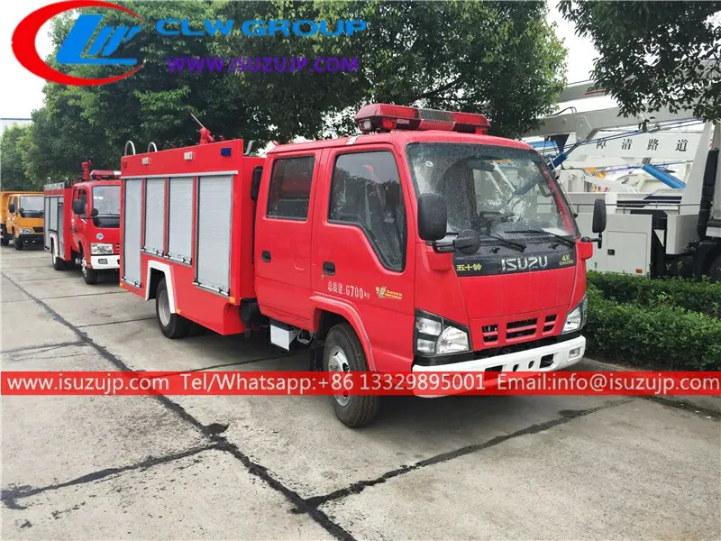 ISUZU 3000kg Foam firefighting truck