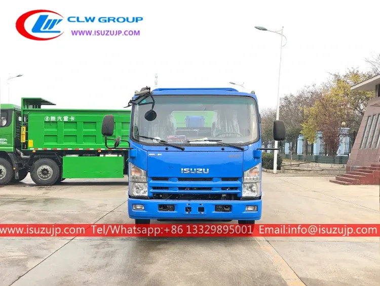 ISUZU KV100 3 ton full down bed wrecker tow truck