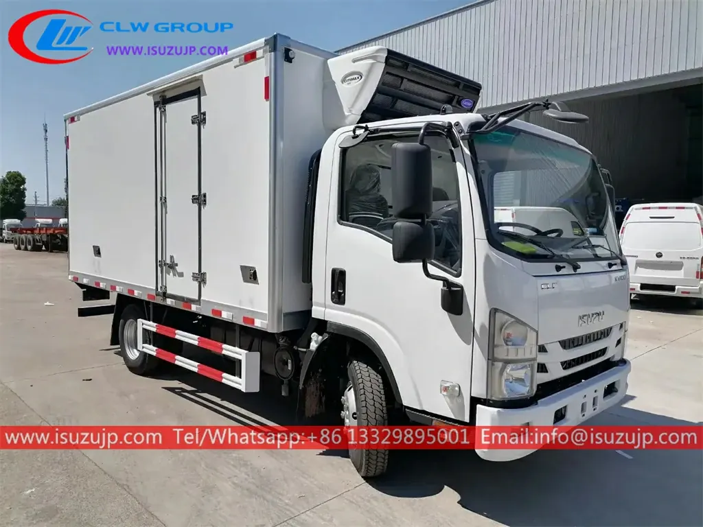 ISUZU KV100 3ton freezer box truck for sale