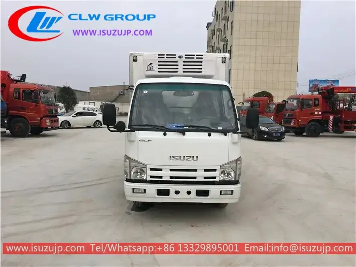 ISUZU ELF 100P mobile covid vaccine transport truck