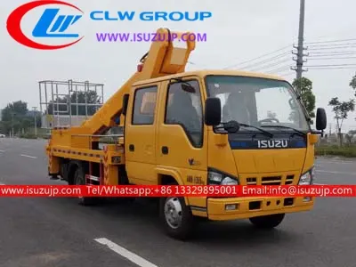 ISUZU 4k-Engine 20m man lifter truck
