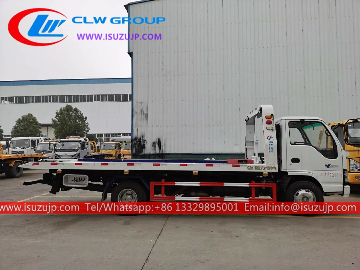 ISUZU NKR Small 4 ton road recovery truck for sale