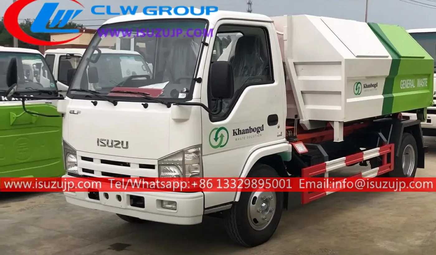 ISUZU 5 ton hook truck for sale