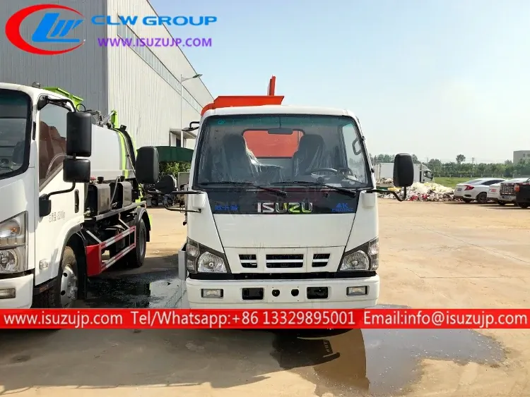 ISUZU NKR 5m3 kitchen food waste disposal truck