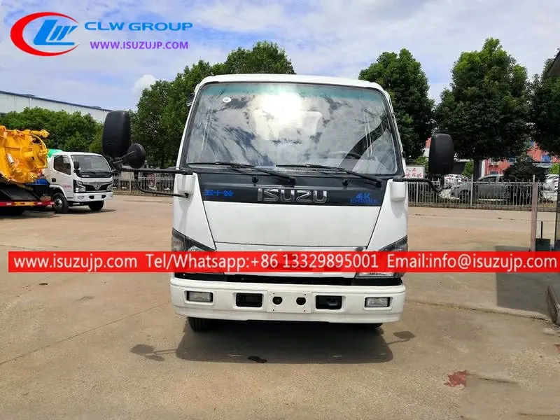 ISUZU NKR 5000 liters sewer jetting trucks