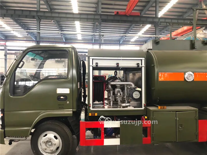 ISUZU 4K-ENGINE 5000liters Helicopter refueling truck
