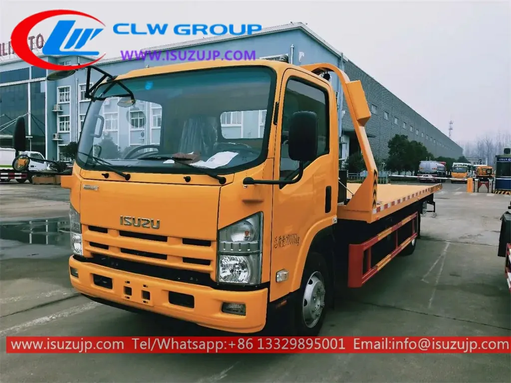 ISUZU 5 ton road wrecker truck